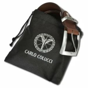 Accessoires Carlo Colucci Gürtel Ceccoli In Dunkelbraun Günstig Kaufen 11
