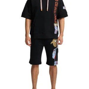 Bekleidung Carlo Colucci Hoodie Crivellaei In Schwarz Günstig Kaufen 10