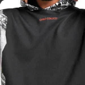 Bekleidung Carlo Colucci Hoodie Dallapiazza In Schwarz Günstig Kaufen 8