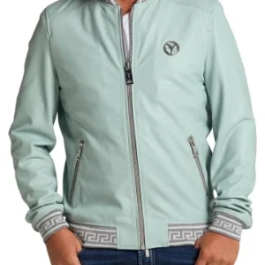 Bekleidung Carlo Colucci Jacke Colton-M In Türkis Günstig Kaufen 12