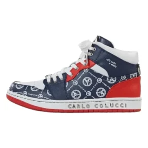 Carlo Colucci Schuhe Dal Maso In Blau / Rot Günstig Kaufen 7