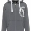 Outdoor & Sport Carlo Colucci Sweatjacke Cerciello In Dunkelgrau Günstig Kaufen 14