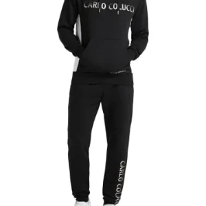 Outdoor & Sport Carlo Colucci Sweatshirt Cari In Schwarz Günstig Kaufen 12