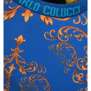Bekleidung Carlo Colucci T-Shirt Ciresa In Blau Günstig Kaufen 10