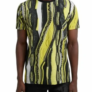 Bekleidung Carlo Colucci T-Shirt Damiani In Gelb Günstig Kaufen 15