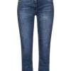 Große Größen Cecil Loose Fit Caprijeans In Blau Günstig Kaufen 20